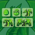a group of green dragons